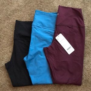 3 prs of CRZ Yoga leggings (bundle set) - med 8/10